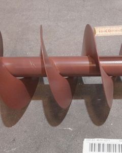 Worm gear pair d180 1.00m left for SE40 red M&M